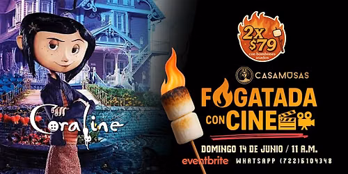 CORALINE y la puerta secreta | Fogatada con Cine
