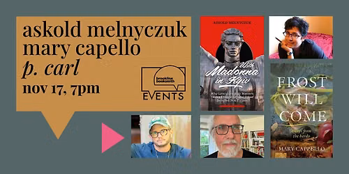Askold Melnyczuk and Mary Capello with P. Carl