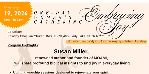 2026 Women's Retreat - Embracing Joy