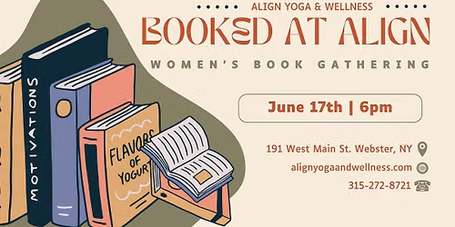 Booked at Align: Women\u2019s Book Gathering 