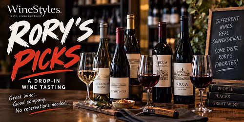 Rory's Picks Drop-in Tasting