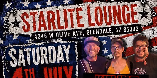 KILLING SUNDAY, MANICDOTES & NONE! AT THE STARLITE LOUNGE