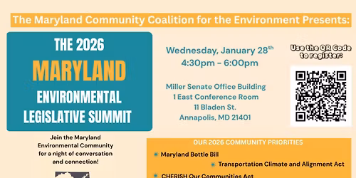 2026 Maryland Environmental Legislative Summit