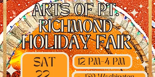 Arts of Point Richmond Holiday Faire!