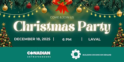 Business Christmas Party by Canadian Entrepreneurs