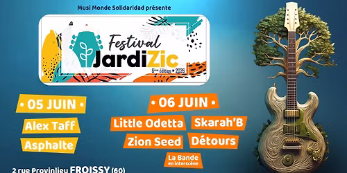 6\u00e8me \u00e9dition du Festival JardiZic 