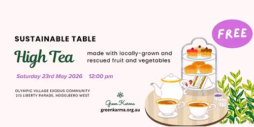 Free Community Lunch - High Tea 