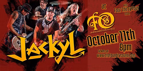 JACKYL - with Four Thirty Four (434) at The foundry at Basic City Beer Co.