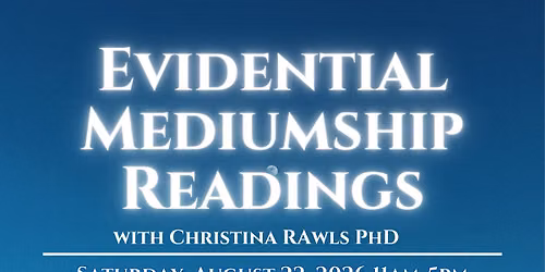 Evidential Mediumship Readings