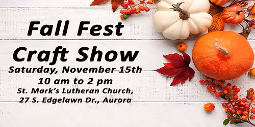 Fall Fest Craft Show