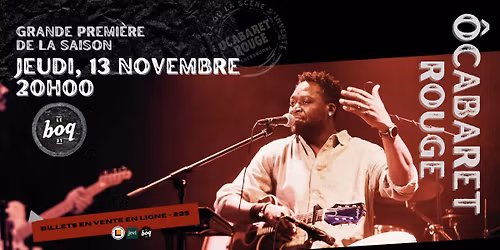 Cabaret Rouge au Boq \u2013 On fait battre le c\u0153ur du centro!