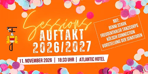 Sessionsauftakt 2026\/2027