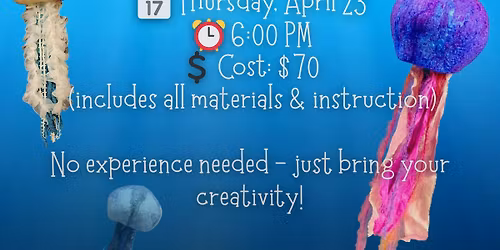 Enchanted Jellyfish Wet Felted Creations with Fibers of my Soul