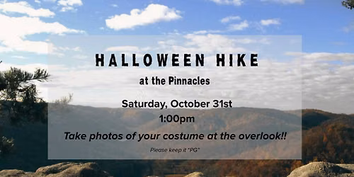 Halloween Hike at the Pinnacles