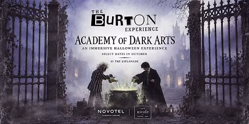 The Burton Experience: Academy of Dark Arts \u2013 Immersive Halloween Pop-Up