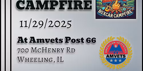 Boxcar Campfire @ Wheeling Amvets