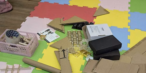 Cardboard Creatures Creative Workshop at Hereford Library