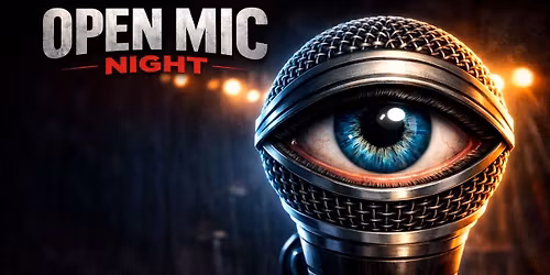 OPEN MIC THE MIC IS WATCHING YOU 1 Stage 100 Story