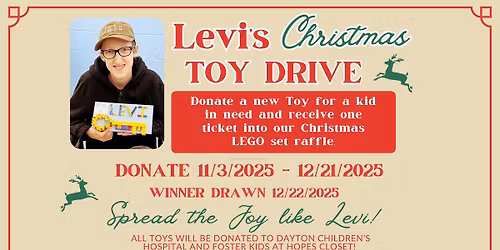 LEVI'S CHRISTMAS TOY DRIVE at DAYTON BRICK SHOP