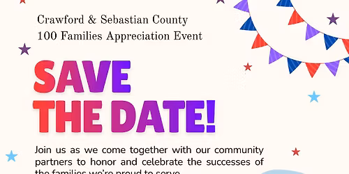 Crawford & Sebastian County 100 Families Appreciation Event