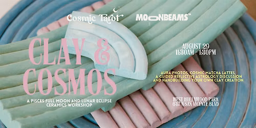 Clay & Cosmos: A Pisces Full Moon and Lunar Eclipse Workshop