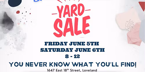 Trash & Treasures Yard Sale
