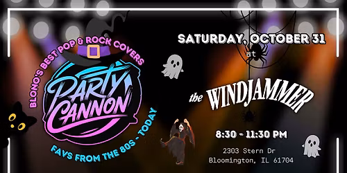 Party Cannon SPOOKS the Windjammer!