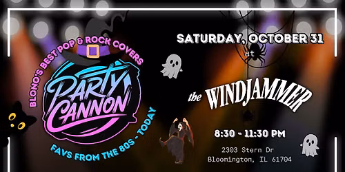 Party Cannon SPOOKS the Windjammer!