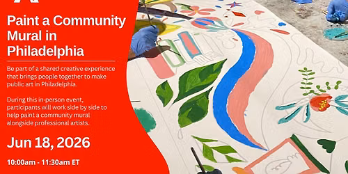 Paint a Community Mural in Philadelphia