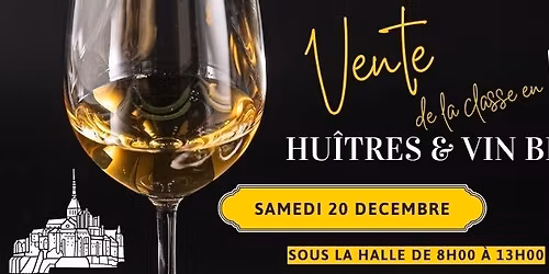 Vente d'hu\u00eetres de la classe en 5