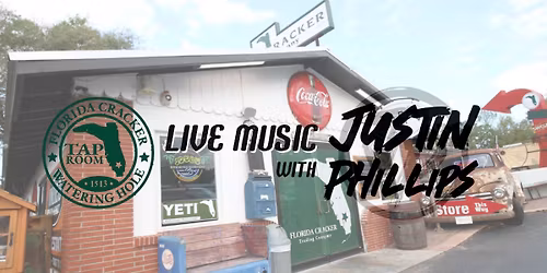 Live music with Justin Phillips