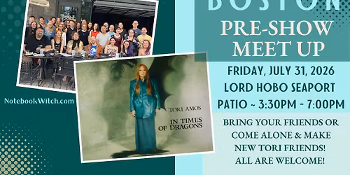 Tori Amos Boston Pre-Show Meet Up