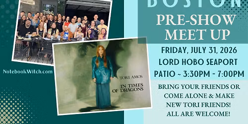 Tori Amos Boston Pre-Show Meet Up