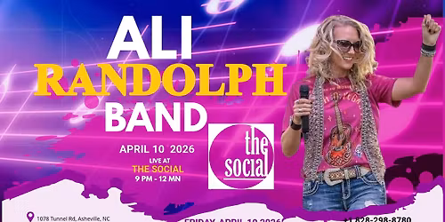 Ali Randolph Band at The Social