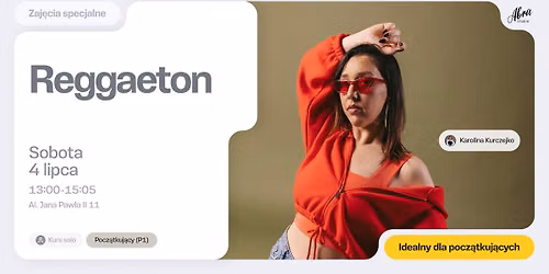 Reggaeton z Karolin\u0105 Kurczejko dla pocz\u0105tkuj\u0105cych (P1)