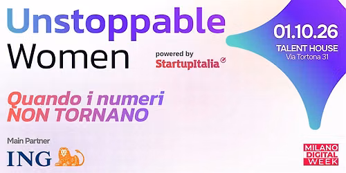 Unstoppable Women 2026 - Quando i numeri non tornano