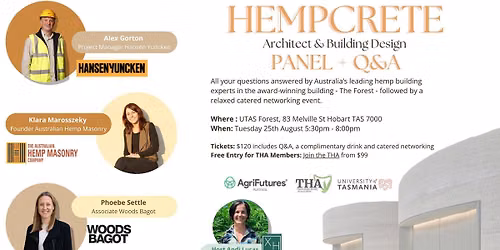Hempcrete Architect & Building Design Panel + Q&A