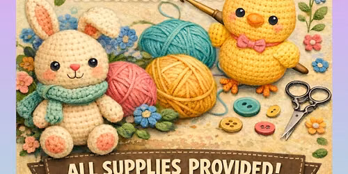 Children's beginner crochet class with Titchy Stitchy