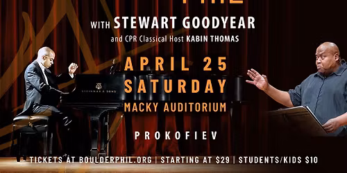 PROKOFIEV: Boulder Philharmonic with Stewart Goodyear, piano
