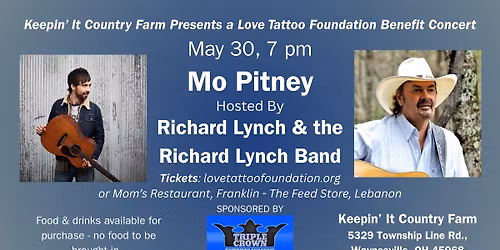 Mo Pitney Hosted by Richard Lynch Band