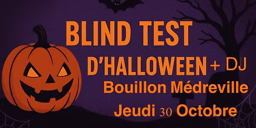 Blind test d\u2019Halloween \ud83c\udf83\ud83c\udf83\ud83c\udf83