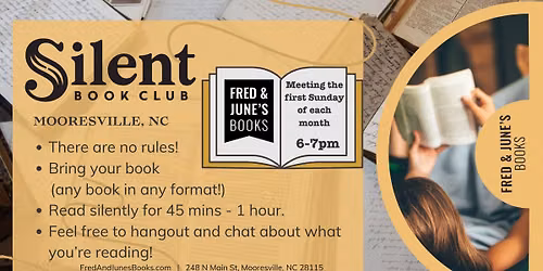 Fred & June's Presents: Silent Book Club