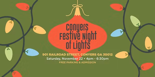 Conyers Festive Night of Lights 2025