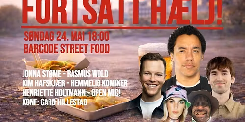 Fortsatt H\u00e6lj p\u00e5 Barcode Street Food