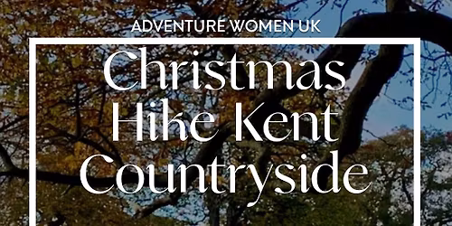 \ud83c\udf84 Christmas Hike Kent \u2013 Sevenoaks & Knole Deer Park \u2013 16 km (Moderate\u2013Challenging)
