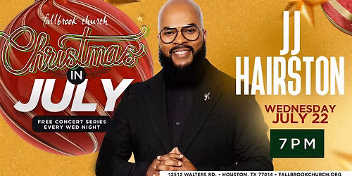 Fallbrook Christmas in July - JJ Hairston