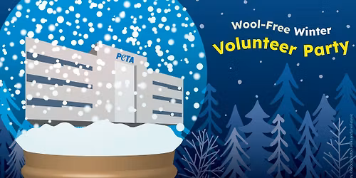 December 11: PETA's Norfolk Volunteer Party!