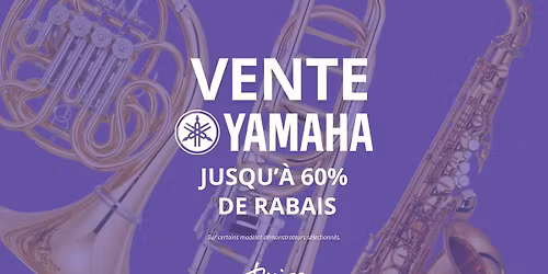 Vente Yamaha 2025 chez Twigg Qu\u00e9bec