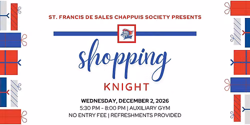 St. Francis de Sales School Shopping Knight 2026 - Vendors