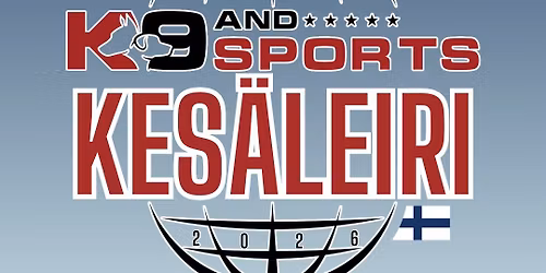 K9 and Sports Finland kes\u00e4leiri 2026